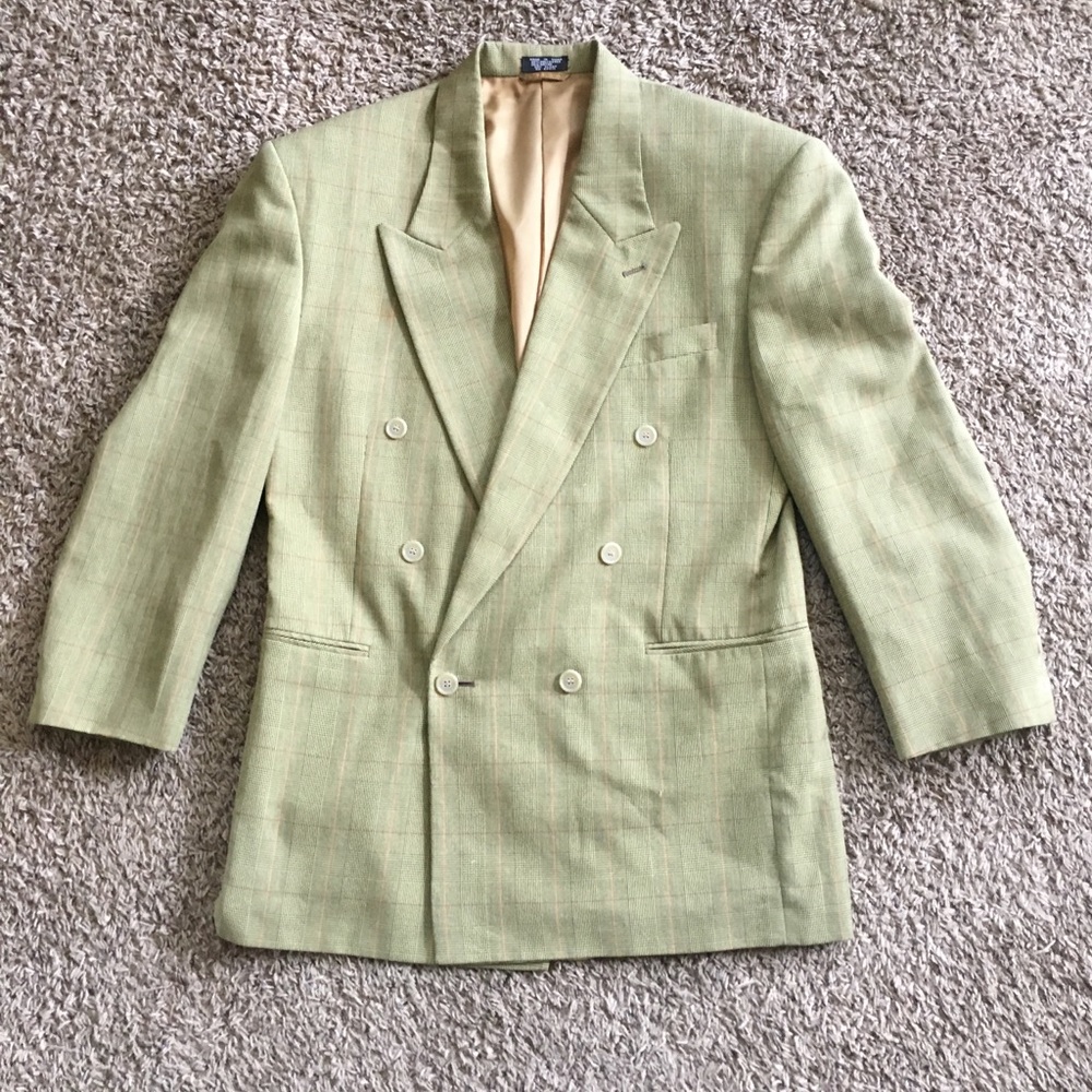 42R 6x1 SoHo Collections Double Breasted SportCoat